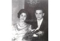 Елена и Огнян Дойнови сключват брак на 31 декември 1960 г.